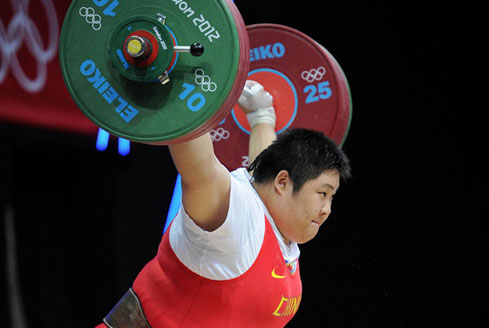 JO-2012/haltérophilie : victoire de la Chinoise Zhou Lulu en +75 kg