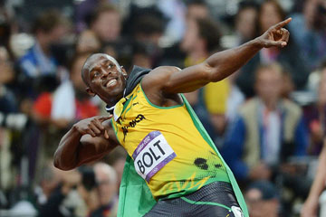 JO-2012/athlétisme : Bolt remporte le 100 m avec un chrono de 9.63