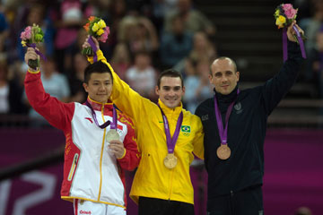 JO 2012/gymnastique: le Brésilien Zanetti remporte la médaille d'or des anneaux