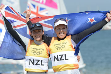 JO de Londres: la Nouvelle-Zélande décroche l'or au 470 dames