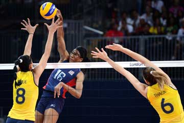 JO-2012 : le Brésil remporte le volley-ball dames en battant les Etats-Unis