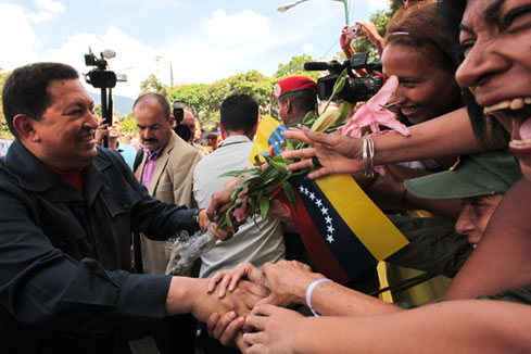 Venezuela : Chavez remporte l'&eacute;lection pr&eacute;sidentielle