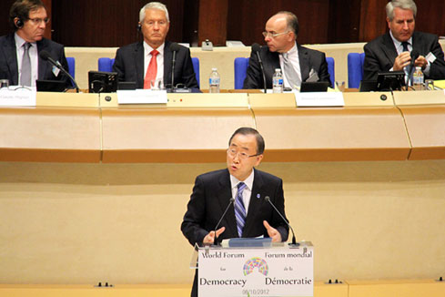 Ban Ki-moon met en garde contre l'escalade du conflit &agrave; la fronti&egrave;re Syrie-Turquie