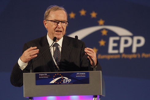 Roumanie: Congr&egrave;s du Parti populaire europ&eacute;en &agrave; Bucarest