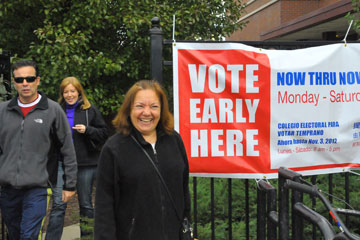 Etats-Unis : vote anticip&eacute; pour l'&eacute;lection pr&eacute;sidentielle &agrave; Chicago