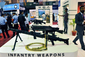 Salon IDEAS de l'industrie de la d&eacute;fense &agrave; Karachi