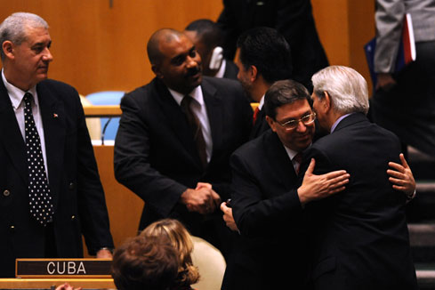 L'Assembl&eacute;e g&eacute;n&eacute;rale de l'ONU appelle &agrave; la fin de l'embargo am&eacute;ricain sur le Cuba