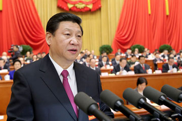 Xi Jinping promet de pousser la r&eacute;alisation du "r&ecirc;ve chinois"