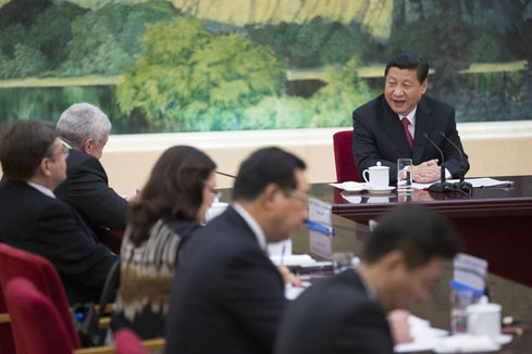 Interview de Xi Jinping avant ses premi&egrave;res visites d'Etat