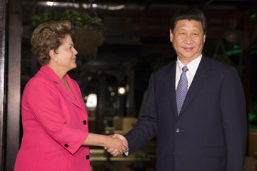 La Chine s'engage &agrave; renforcer les relations avec le Br&eacute;sil