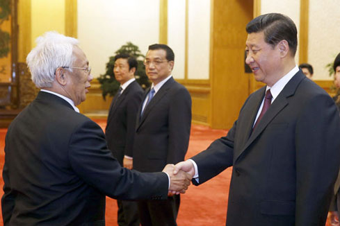 De hauts dirigeants chinois rencontrent les ambassadeurs &eacute;trangers &agrave; Beijing