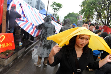 (S&eacute;isme de Lushan) Des chutes de pluie posent de nouvelles menaces aux r&eacute;gions sinistr&eacute;es