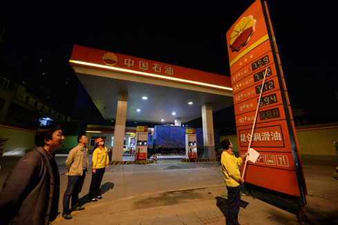 La Chine augmente les prix de l'essence et du diesel