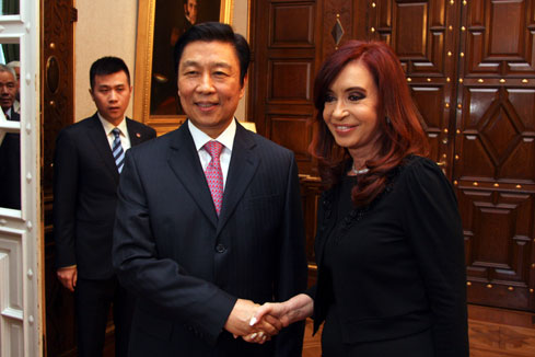 La Chine et l'Argentine promettent de renforcer leurs relations