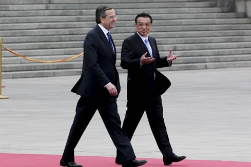 La Chine pr&eacute;sente une proposition en quatre points pour renforcer sa coop&eacute;ration avec la Gr&egrave;ce