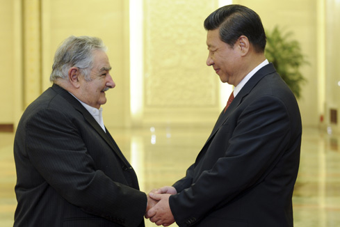 La Chine et l'Uruguay s'engagent &agrave; renforcer la coop&eacute;ration bilat&eacute;rale