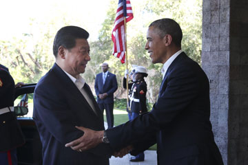 Premi&egrave;re rencontre au sommet entre Xi Jinping et Barack Obama (PAPIER GENERAL)