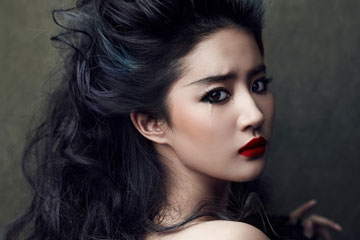 L'actrice Liu Yifei pose pour un magazine