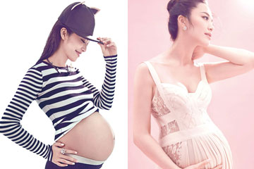L'actrice chinoise Yao Chen pose pour un magazine