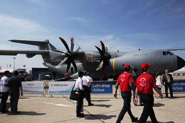 France: ouverture du 50&egrave;me Salon a&eacute;ronautique du Bourget le 17 juin