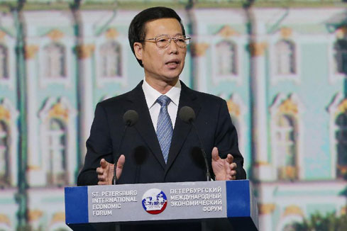 Le vice-Premier ministre chinois met en garde contre l'exc&eacute;dent de liquidit&eacute; et le protectionnisme