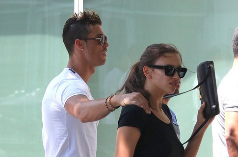 C. Ronaldo et Irina Shayk captur&eacute;s par des paparazzi &agrave; New York