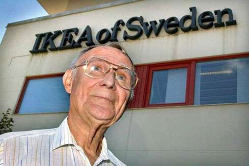 Le fondateur d'Ikea quitte la Suisse pour retourner en Su&egrave;de