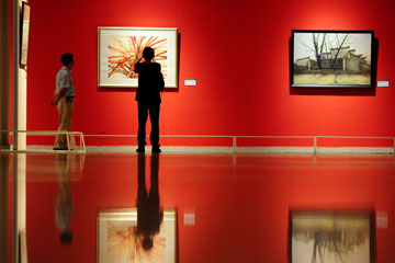 Photos: une exposition de l'aquarelle &agrave; Wuhan