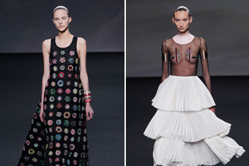 Haute couture: un d&eacute;fil&eacute; de Christian Dior &agrave; Paris