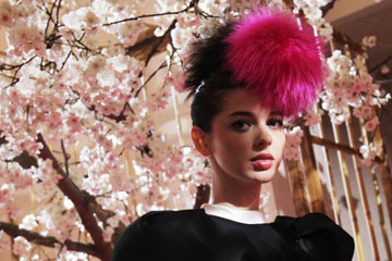 Fashion week de Paris 2013: d&eacute;fil&eacute; d'Elsa Schiaparelli