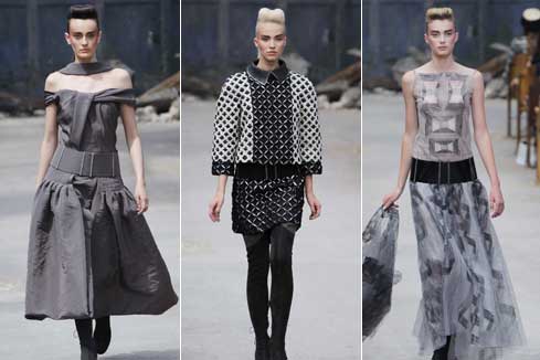 Haute couture: un d&eacute;fil&eacute; de Chanel &agrave; Paris