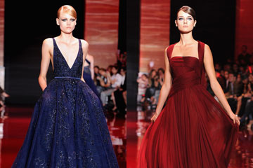 Photos du d&eacute;fil&eacute; Elie Saab Haute Couture automne-hiver 2013-2014 &agrave; Paris