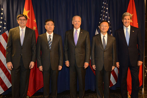 D&eacute;but du Dialogue strat&eacute;gique et &eacute;conomique sino-am&eacute;ricain &agrave; Washington