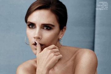 Splendide, Victoria Beckham en Vogue China