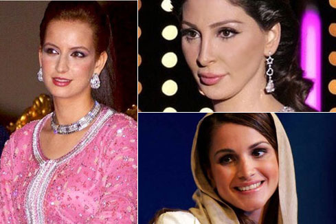 La beaut&eacute; exotique des princesses du Moyen-Orient