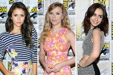 Des actrices en beaut&eacute; au Comic-Con de San Diego