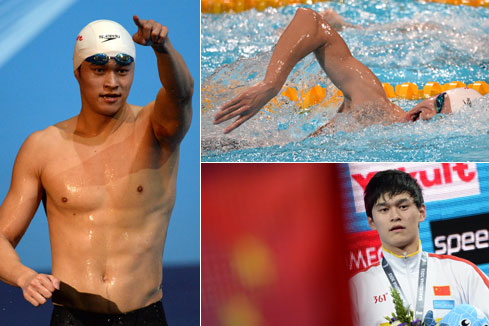 Mondiaux-2013 - Sun Yang remporte le 1500 m nage libre messieurs