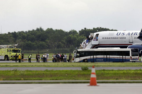 Atterrissage d'urgence d'un avion de ligne am&eacute;ricain apr&egrave;s une alerte &agrave; la bombe