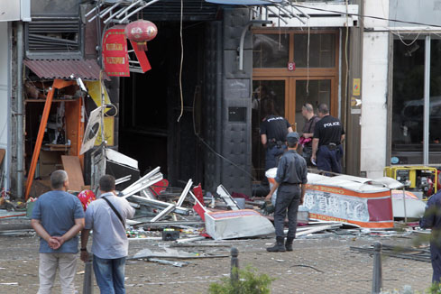 PHOTOS - Explosion dans un restaurant chinois &agrave; Sofia
