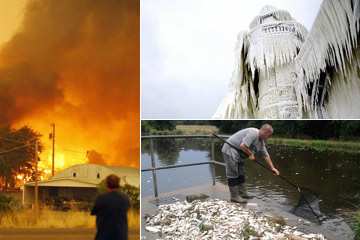 2013, l'ann&eacute;e des ph&eacute;nom&egrave;nes climatiques extr&ecirc;mes