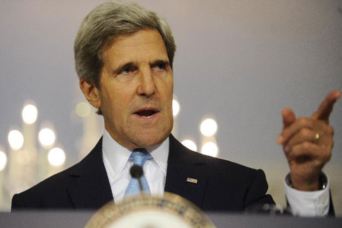 Les &Eacute;tats-Unis prendront leur propre d&eacute;cision sur l'&eacute;ventualit&eacute; d' une attaque en Syrie, selon Kerry