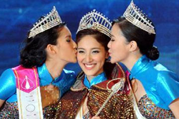 Grace Chan couronn&eacute;e Miss Hong Kong 2013