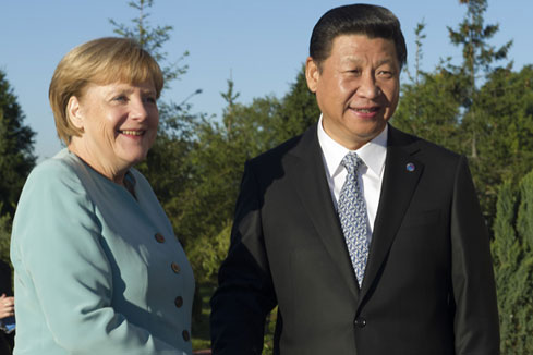 Le pr&eacute;sident chinois utilise les lois du mouvement de Newton pour d&eacute;crire les relations sino-allemandes