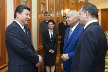 Xi Jinping appelle &agrave; des &eacute;changes parlementaires rapproch&eacute;s entre la Chine et l'Ouzb&eacute;kistan