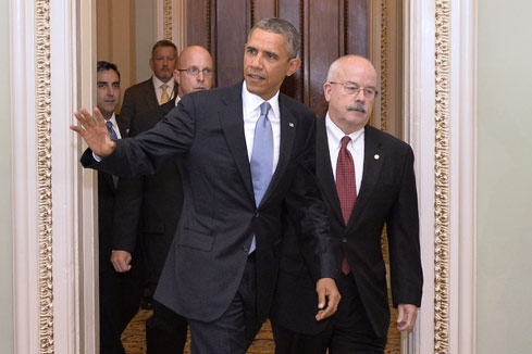 Obama demande au Congr&egrave;s de repousser le vote sur la Syrie