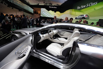 Salon de l'automobile &agrave; Francfort: d&eacute;voilement du concept-car Mercedes Classe S Coup&eacute;