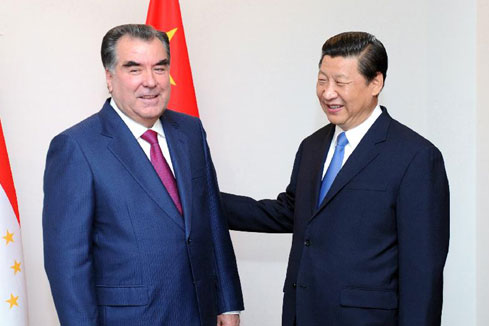 Les pr&eacute;sidents chinois et tadjik veulent acc&eacute;l&eacute;rer la construction du gazoduc