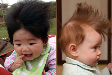 Photos: coiffures bizarres des des enfants