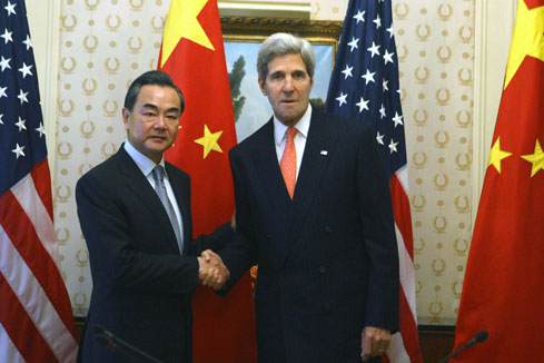Le ministre des AE chinois rencontre le secr&eacute;taire d'Etat am&eacute;ricain