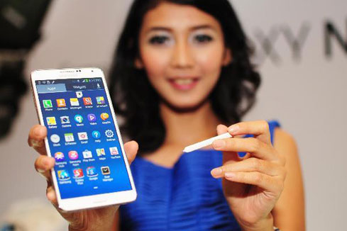 Samsung d&eacute;voile le Galaxy Note 3 en Indon&eacute;sie